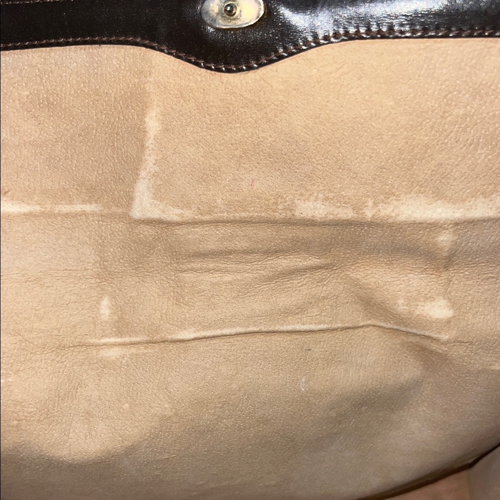 Brown Suede Gucci Ophidia Clutch - Picture 9 of 16